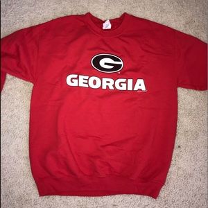 Red Georgia Crewneck